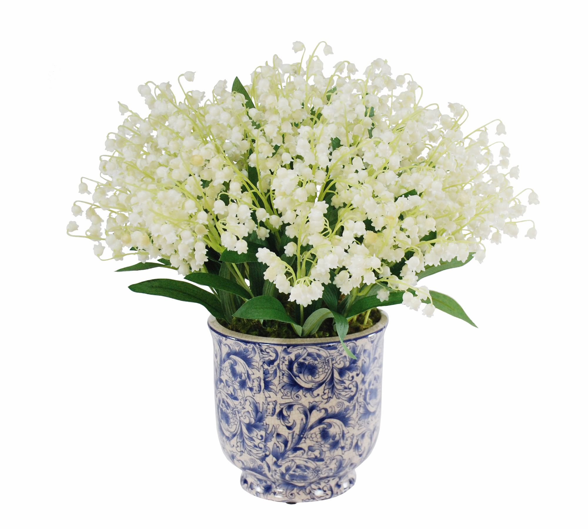 Faux Lily of the Valley in Pot | Pottery Barn (US)