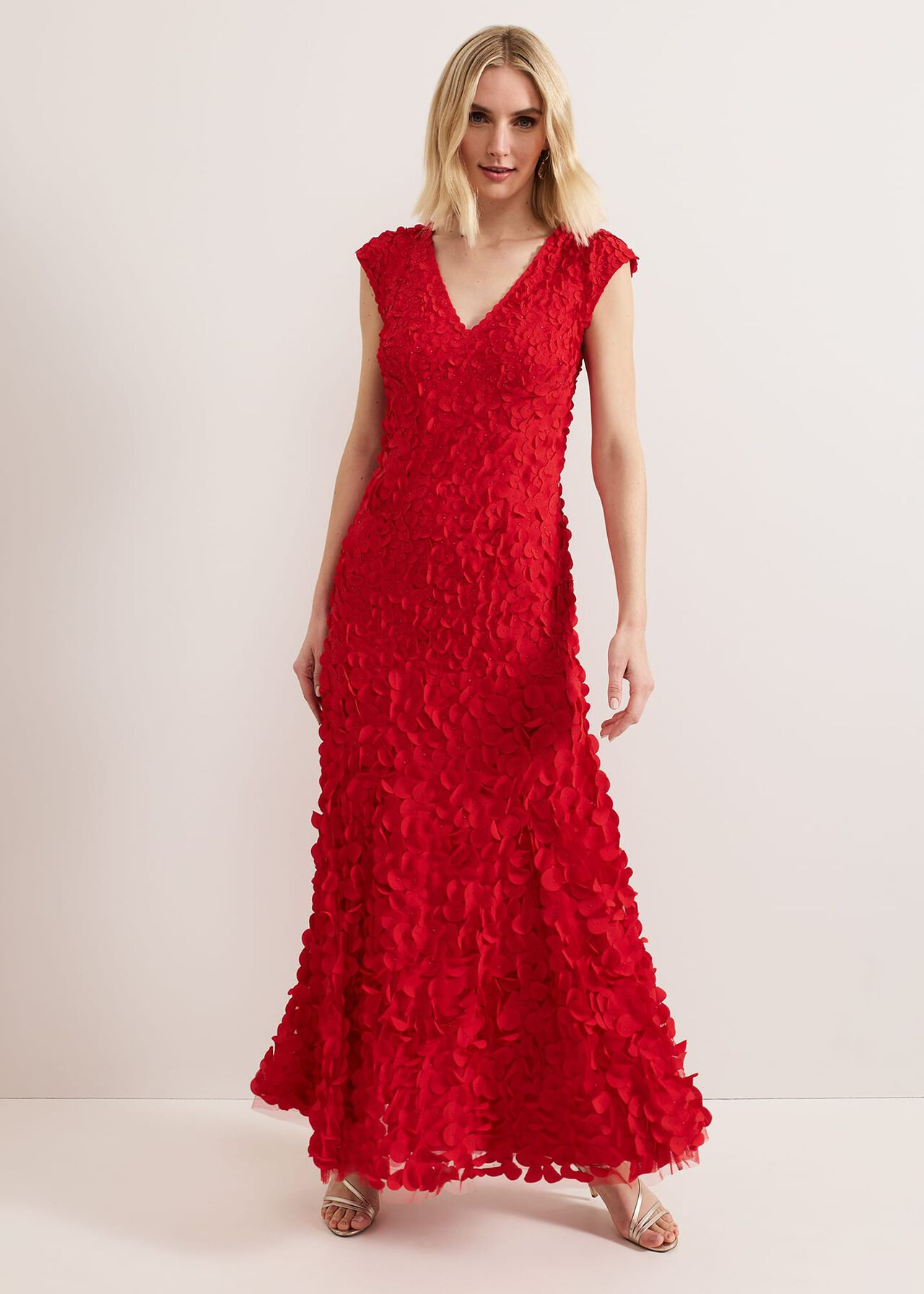 Charlene Ruffle Maxi Dress | Phase Eight UK | | Phase Eight (UK)