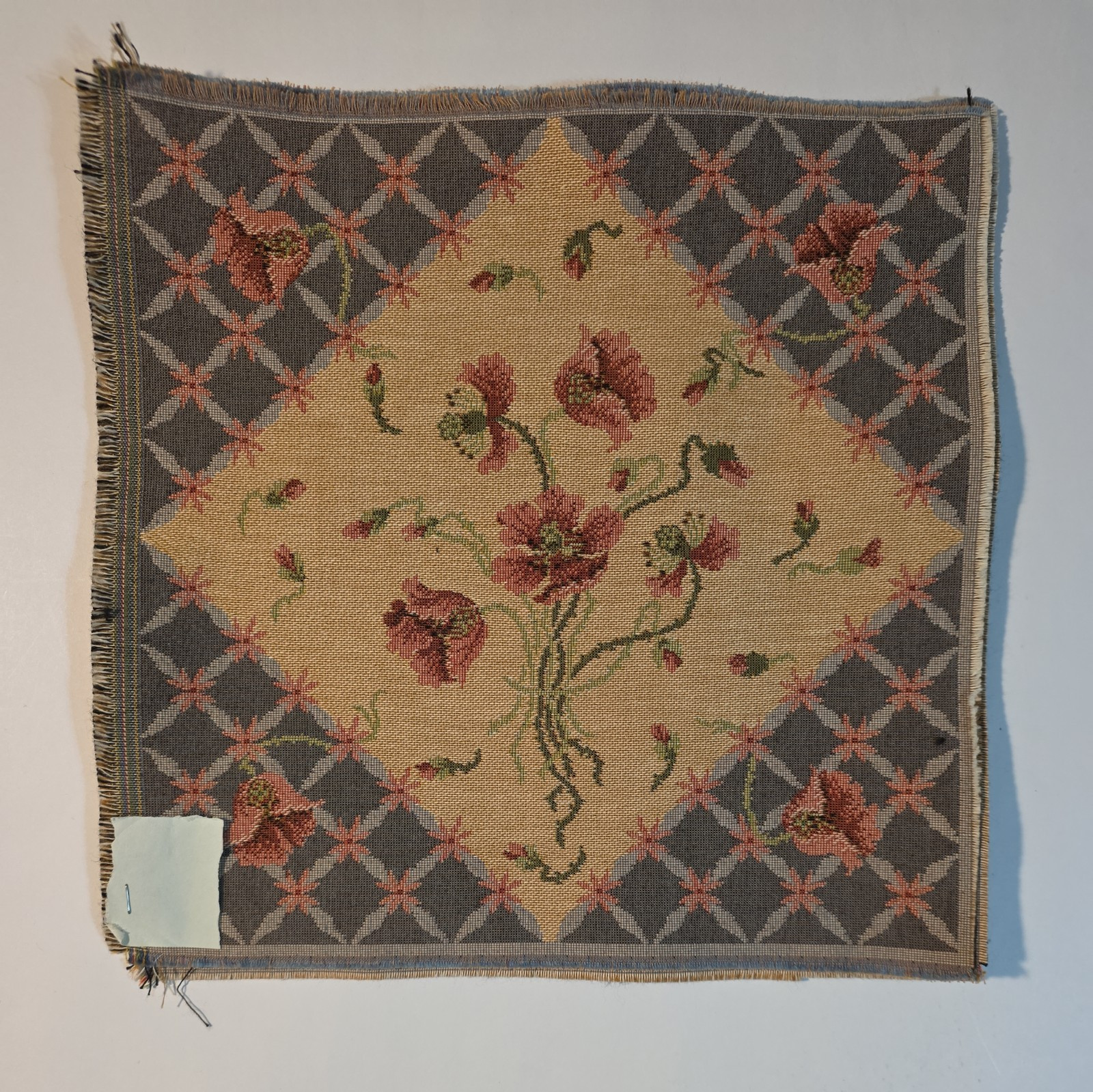 Vintage French Floral Tulips Tapestry Panel 10x10 \u2013 Cottagecore Wall Art 1990s | eBay | eBay US