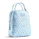 Fit & Fresh Evelyn Quilted Insulated Lunch Tote for Women, Blue Floral Print | Walmart (US)