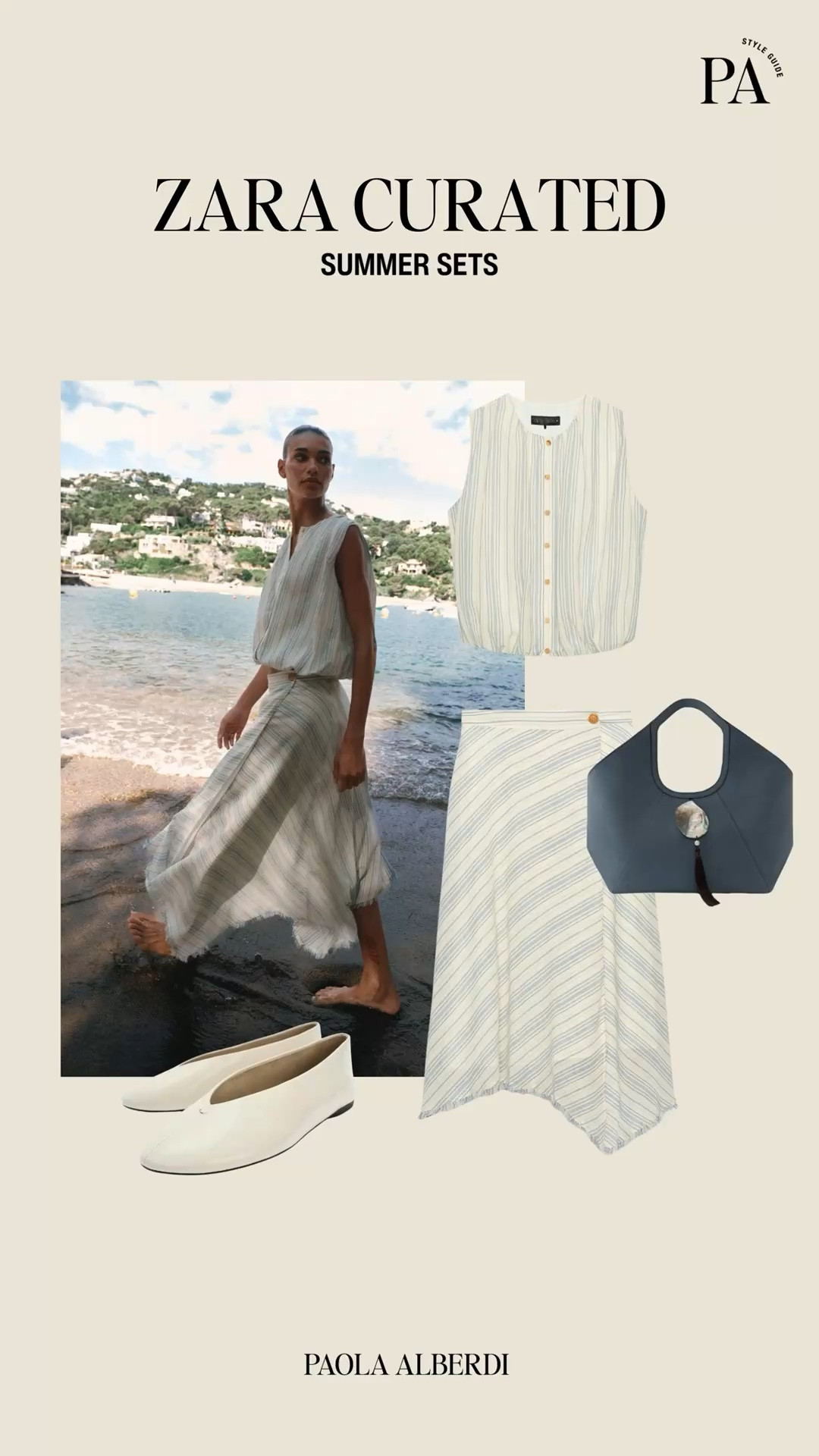 Soft stripes, breezy layers, and the kind of summer set that feels effortless from beach walks to dinner plans.🩵

#LTKgrwm #LTKootd #LTKTravel