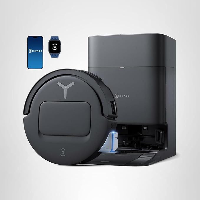 ECOVACS DEEBOT T80 Omni Robot Vacuum and Mop, 18,000Pa Suction, OZMO™ Roller Real-Time Mop Wash... | Amazon (US)