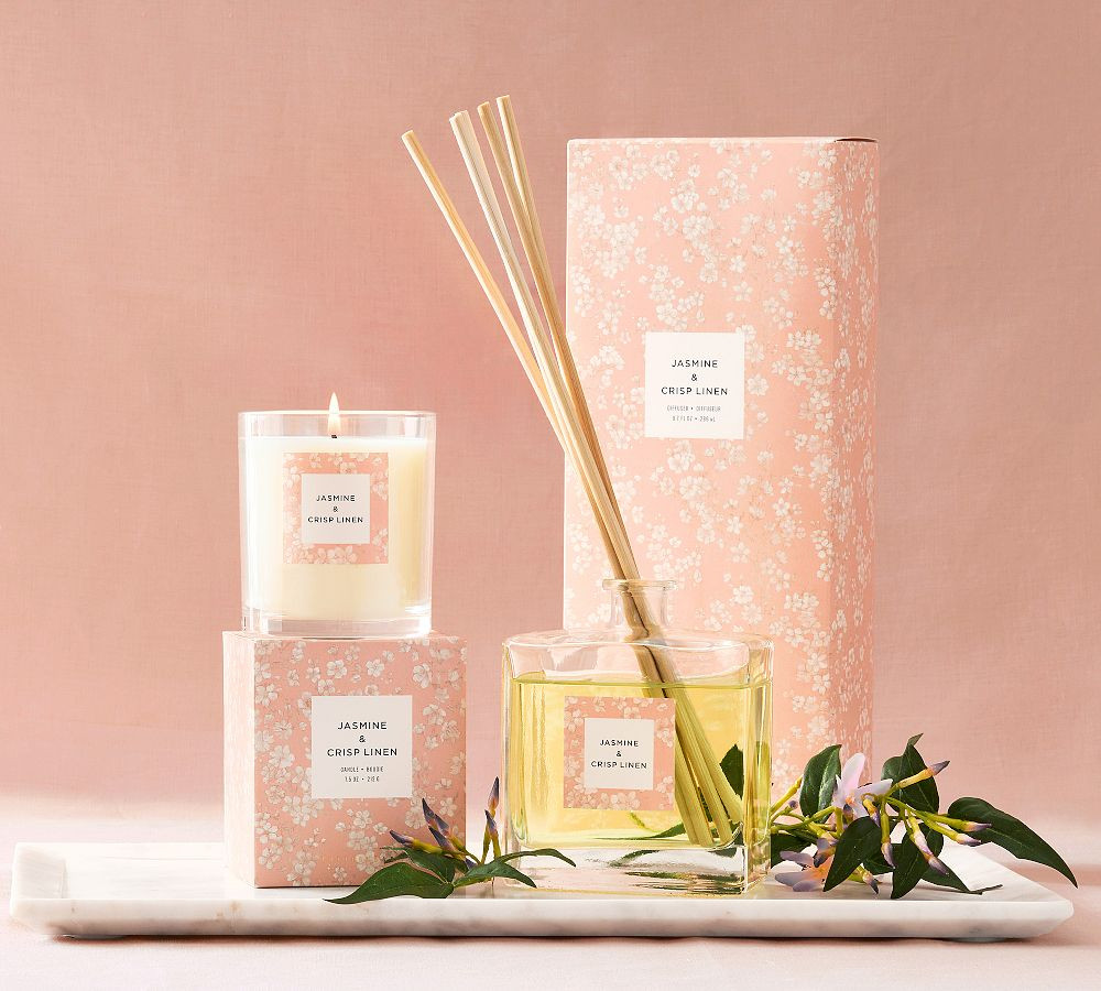 Bloom Scent Collection - Jasmine & Crisp Linen | Pottery Barn (US)