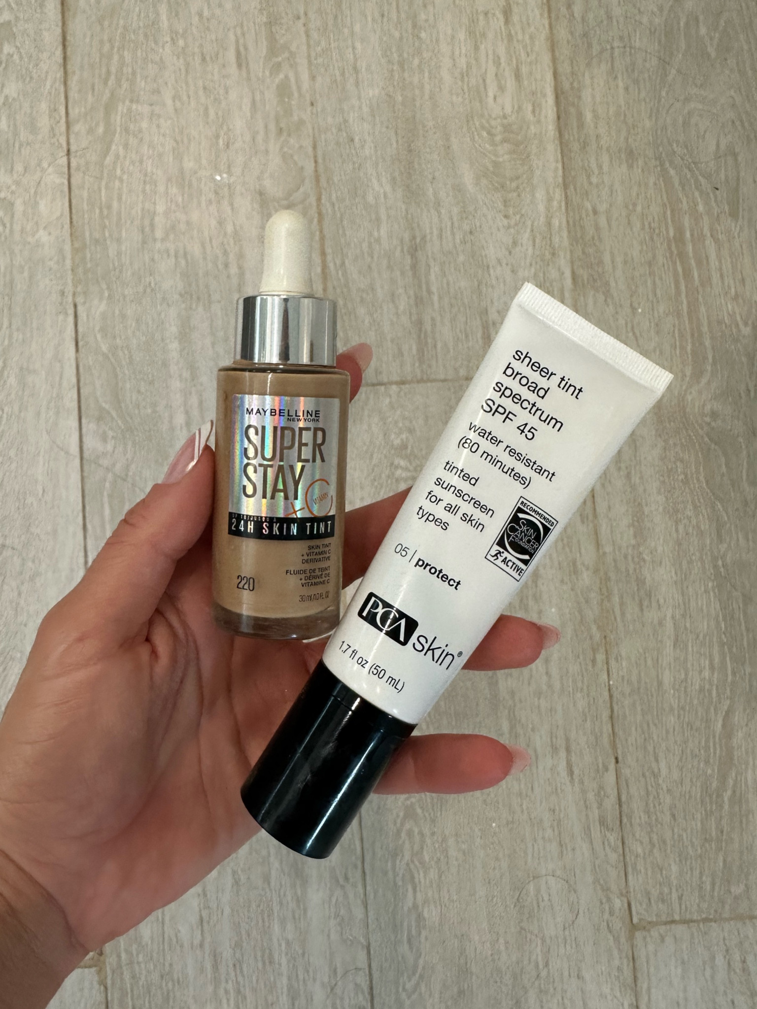 One of my fave combos for a no makeup & skincare focused base! I mix a couple drops of the skin tint into a pump of my sunscreen and use my hands to apply! The glow is so pretty and it does NOT pill! 

#LTKSeasonal #LTKbeauty #LTKstyletip