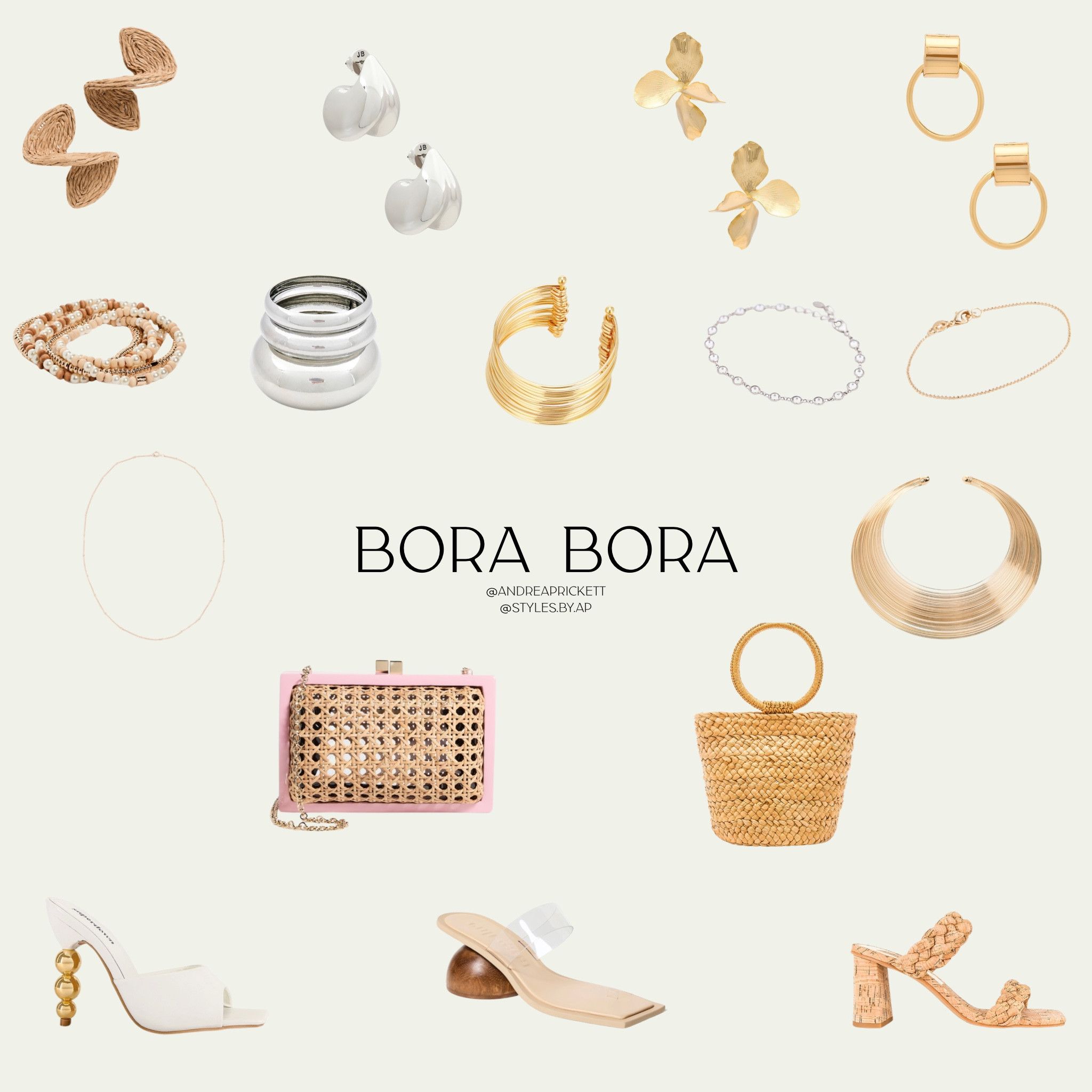 Bora Bora  accessories! 

#LTKshoecrush #LTKtravel #LTKstyletip