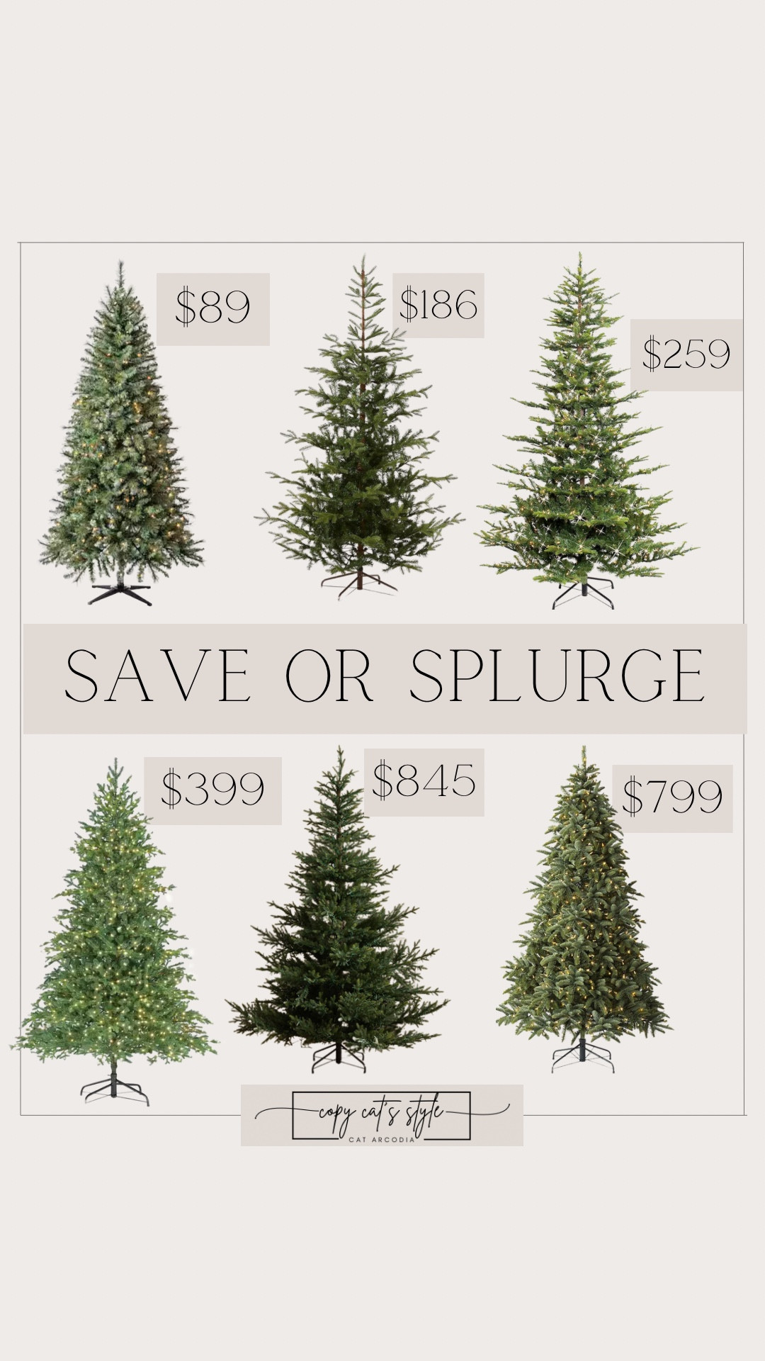 Save or splurge, looks for less, Artificial Christmas trees, Amazon Christmas trees, Pottery Barn Christmas trees, Home Depot Christmas trees, Michaels Christmas tree 

#LTKHome #LTKHoliday #LTKSeasonal