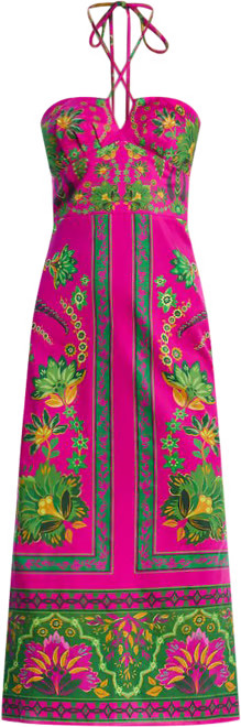 FARM Rio Ana Tapestry Midi Dress  | Bloomingdale's EDITORIAL Vacation Women | Bloomingdale's (US)