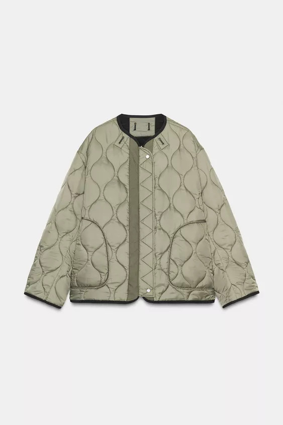 ZW COLLECTION REVERSIBLE QUILTED JACKET | Zara UK