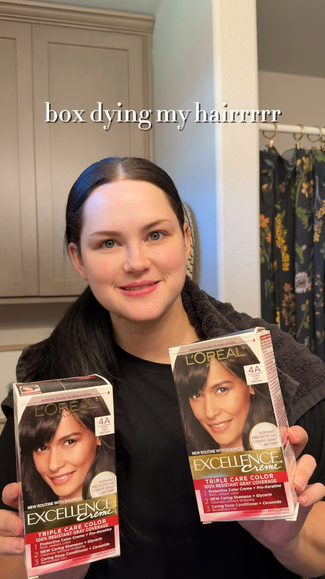 welcome to my bathroom salon! Where we eliminate my grey roots one box of dye at a time 💪🏼

#LTKBeauty #LTKselfcare #LTKGiftGuide