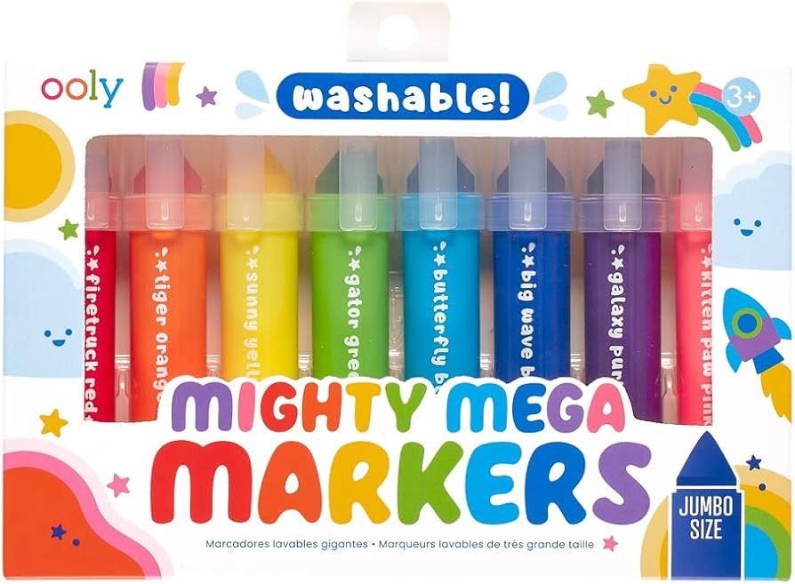 Mighty Mega Markers - Set of 8 | Amazon (US)