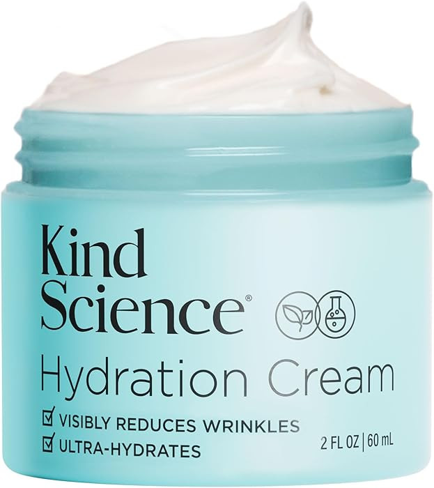 Kind Science Hydration Cream - Moisturizer Face Cream For Women - Anti Aging for Day and Night - ... | Amazon (US)