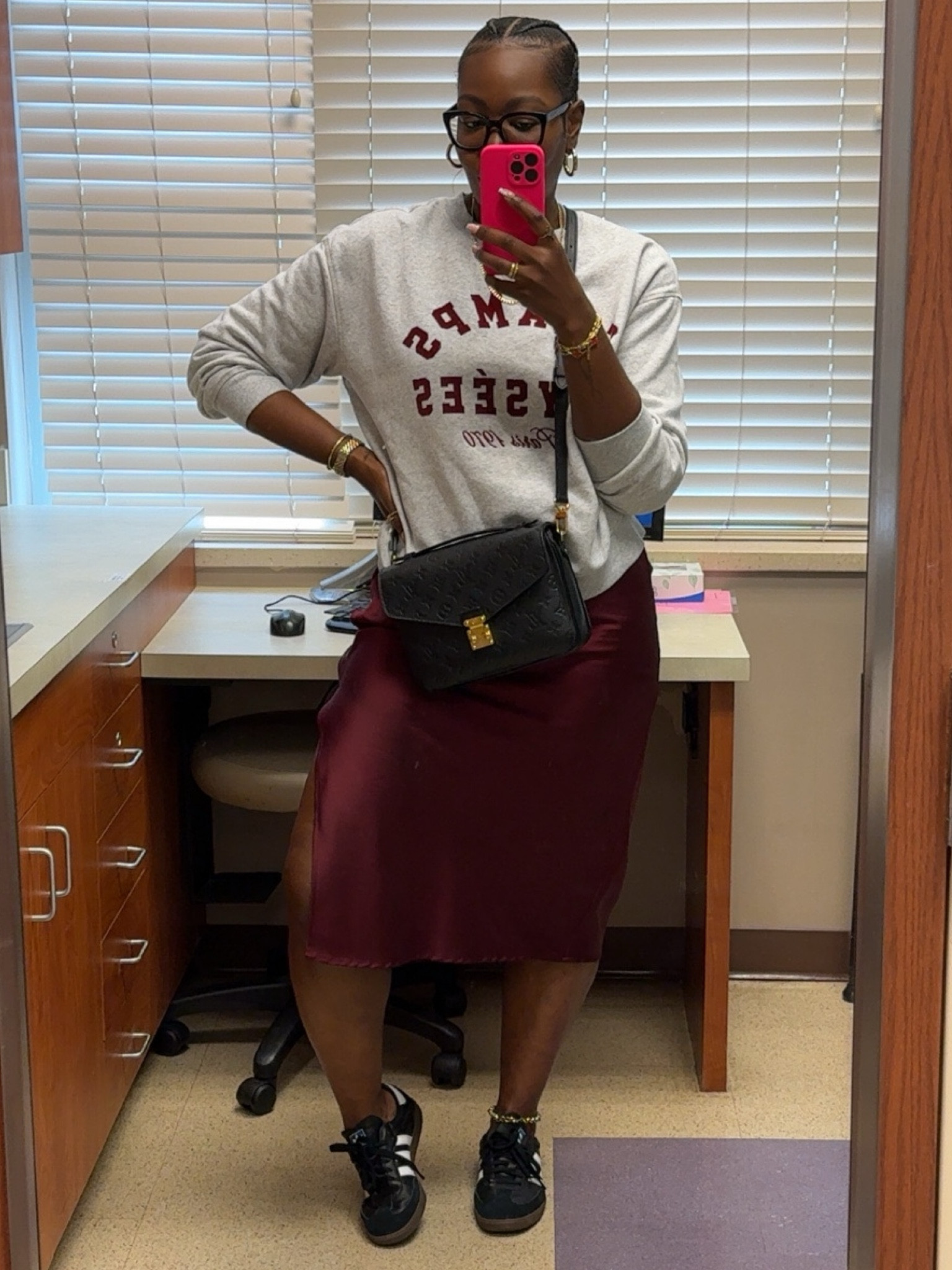 Styling a silk skirt/dress 