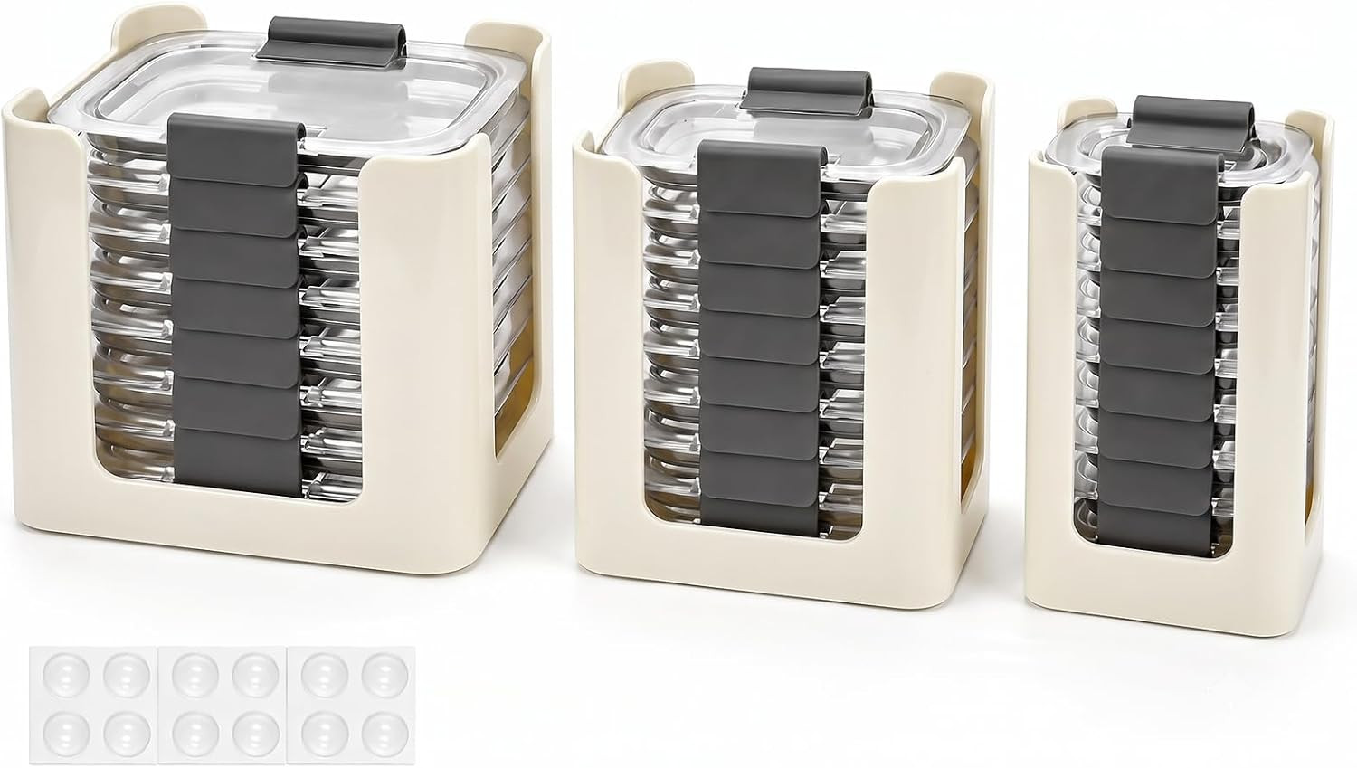 Food Container Lid Organizer for Rubbermaid Brilliance nap-on lids | Amazon (US)