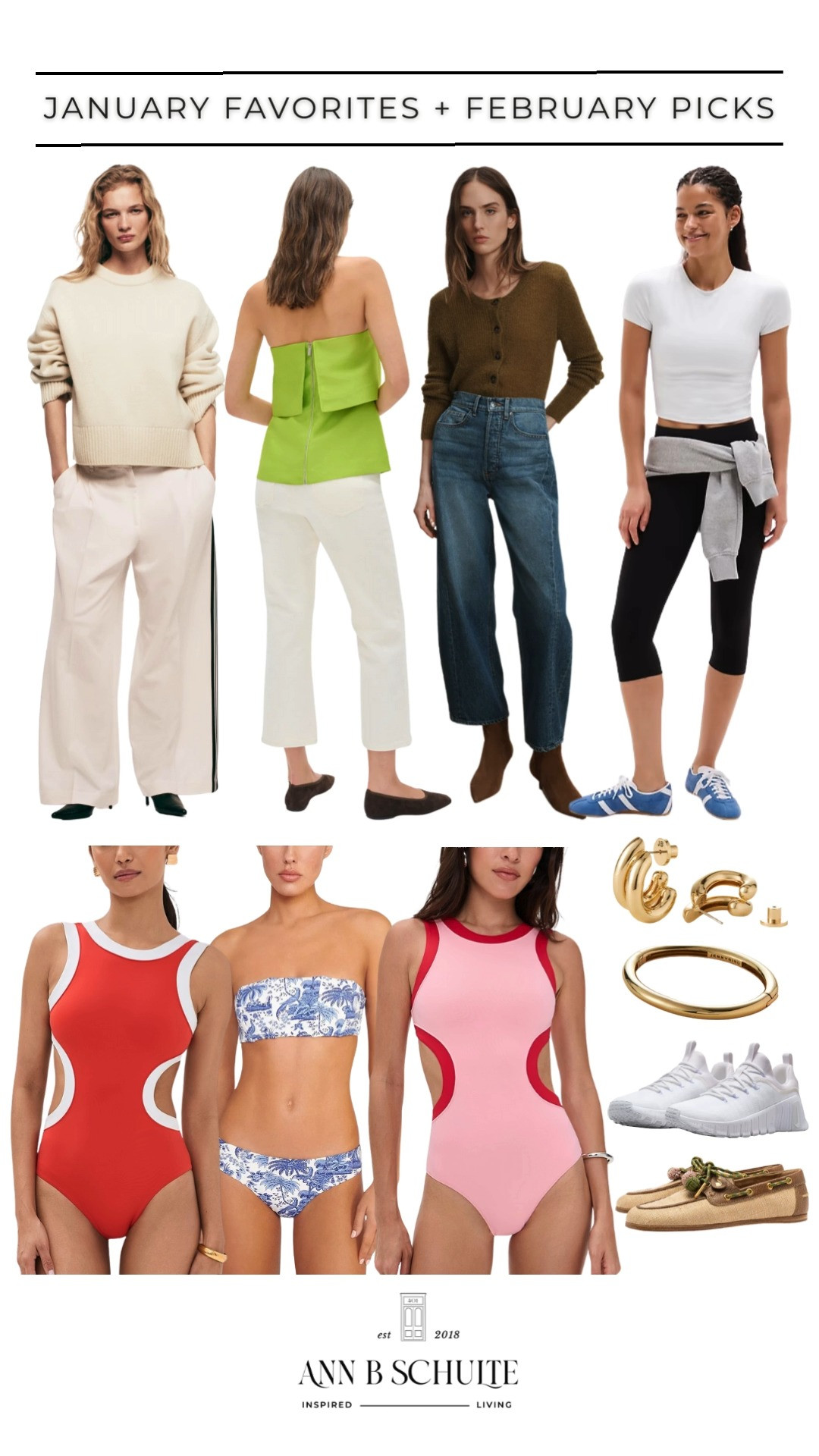 My January favorites and February picks are here, and they’re all about cozy-meets-chic energy. Fresh finds to love this season. 🤍🛍️✨ #LTKFashion #StyleInspo #OOTD #ChicStyle #NewArrivals #WardrobeRefresh #EverydayStyle #FashionFinds #MonthlyFaves #LTKEdit 

 #LTKootd