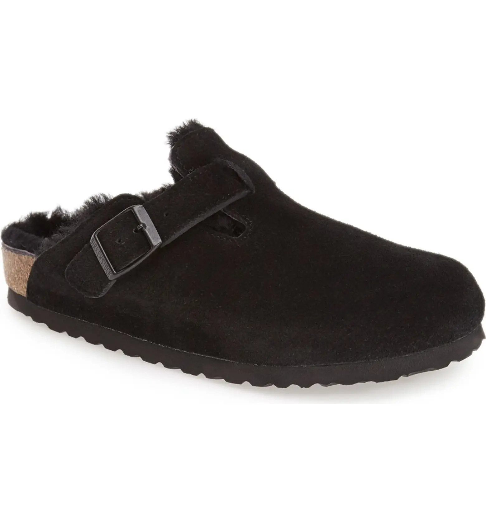 Boston Genuine Shearling Lined Clog (Women) | Nordstrom