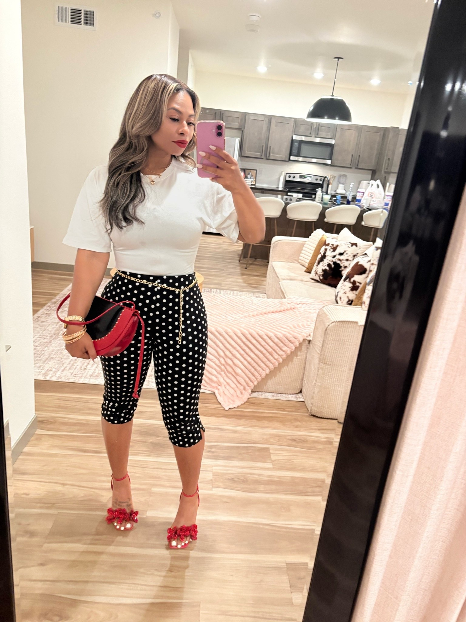 5’2 147lbs
Top: S
Bottoms: M

#LTKgrwm #LTKootd #LTKPetite