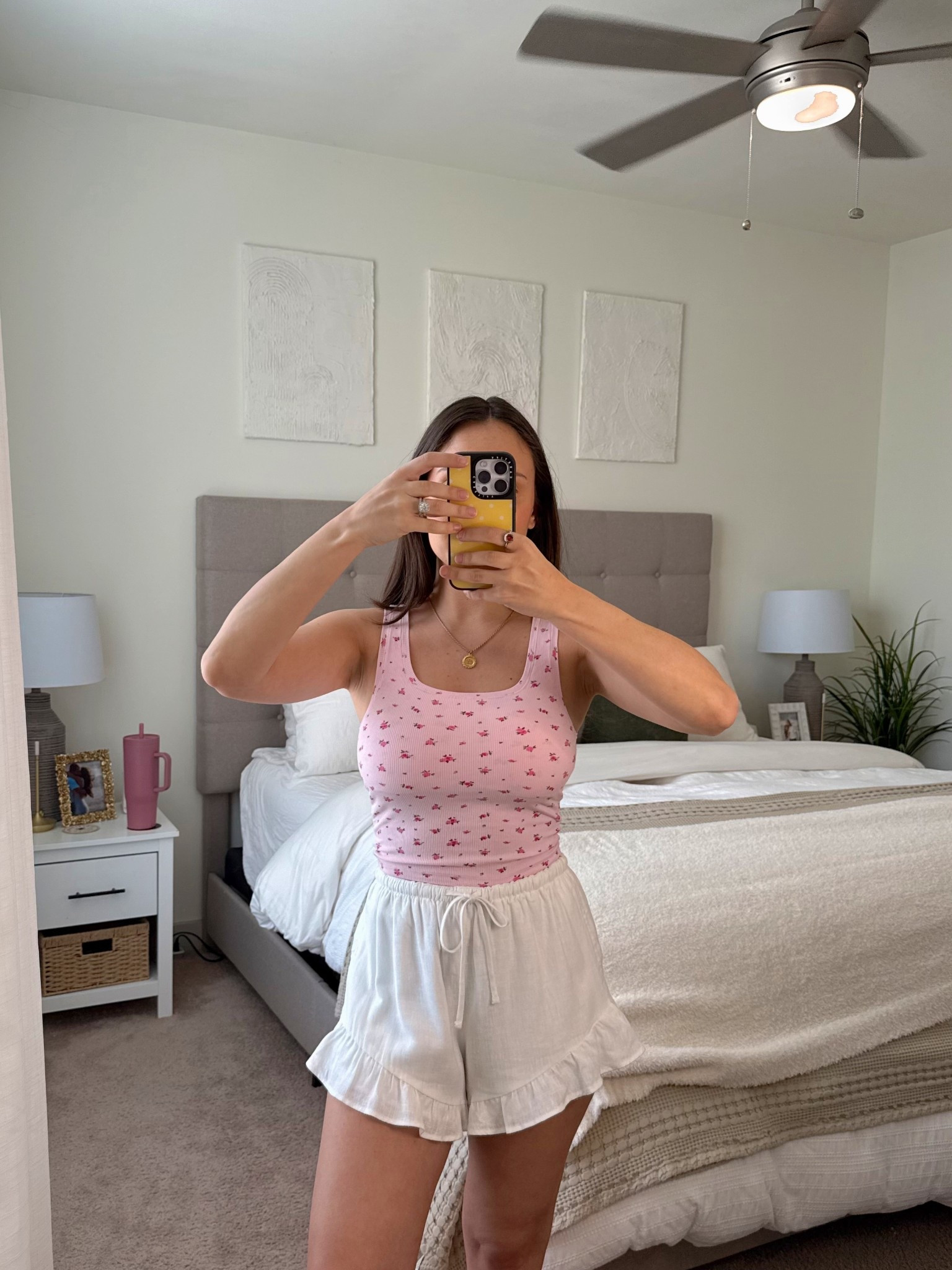 tank - XS,
shorts - XS (code: SPRINGAF)

#LTKdayinmylife #LTKPetite #LTKootd