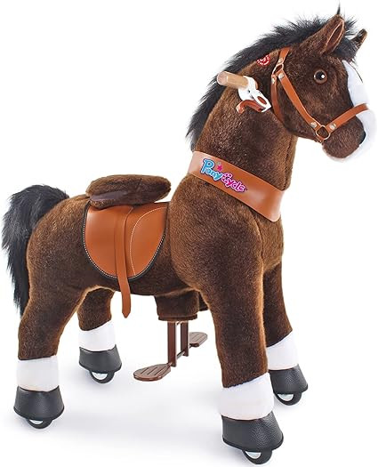 PonyCycle Ride on Horse for Kids 4-8 Riding Large Horses Toys Riding Pony Gifts (36" Height/Size ... | Amazon (US)