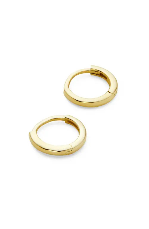 Ana Luisa Gold Huggie Hoop Earrings at Nordstrom, Size Small | Nordstrom