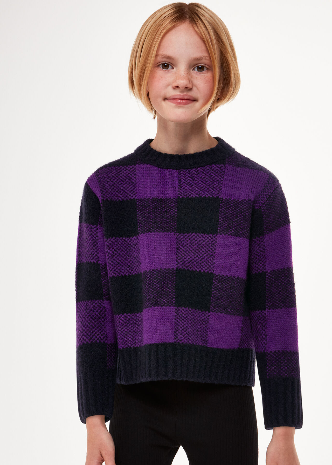 Checkerboard Knit | Whistles