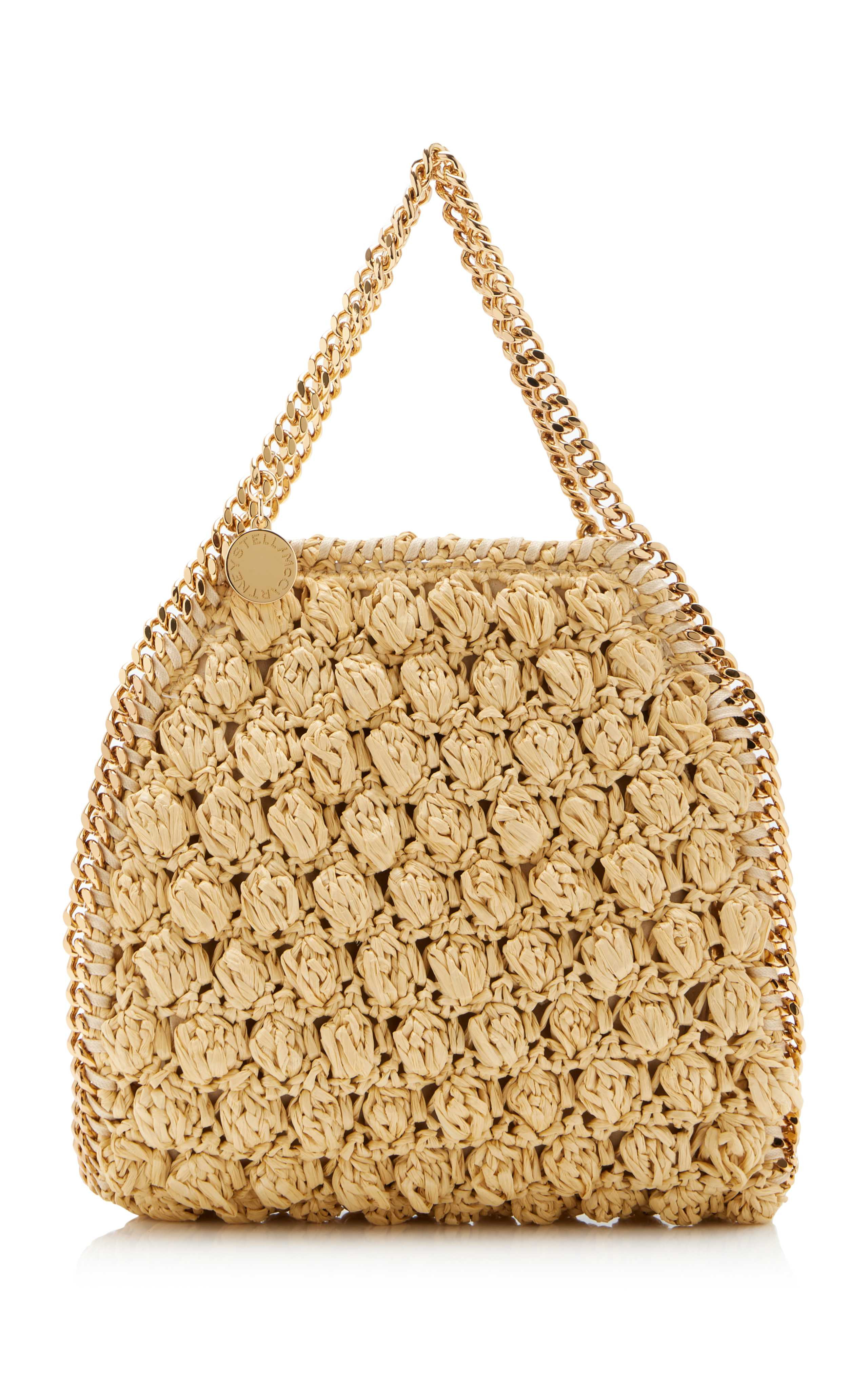 Tiny Falabella Raffia Tote Bag | Moda Operandi (Global)