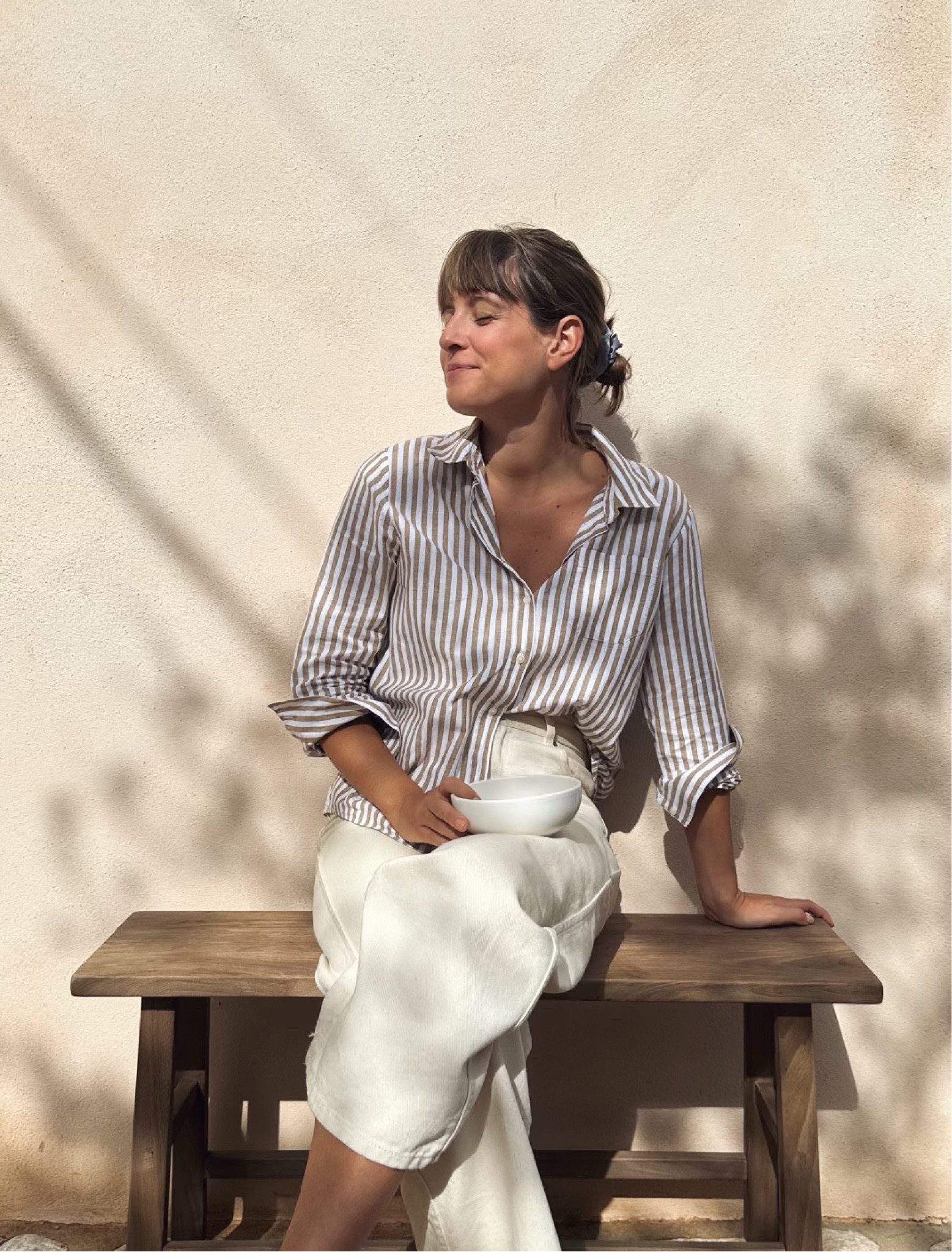 We LOVE that dappled light. I’d size down in these trousers if you’re between sizes! 🫶🏻

#LTKeurope #LTKSeasonal #LTKstyletip