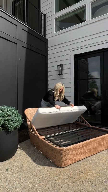 Walmart Home Refresh⁣
⁣
Rain or shine I am focusing on updating our outdoor spaces and our new daybed from @Walmart is the cherry on top! #WalmartPartner⁣. After traveling to warmer weather destinations I wanted to create a resort like feeling at home.  This Daybed checks all the boxes. It’s comfortable, functional, beautiful, and a great price.
⁣
#WalmartHome @Shop.LTK #liketkit #outdoorspaces #Patioinspo #springrefresh⁣
#thestyleeditcollective #modernHome #Homedecor #Homestyling #springDecor #homeinspo #homedecor