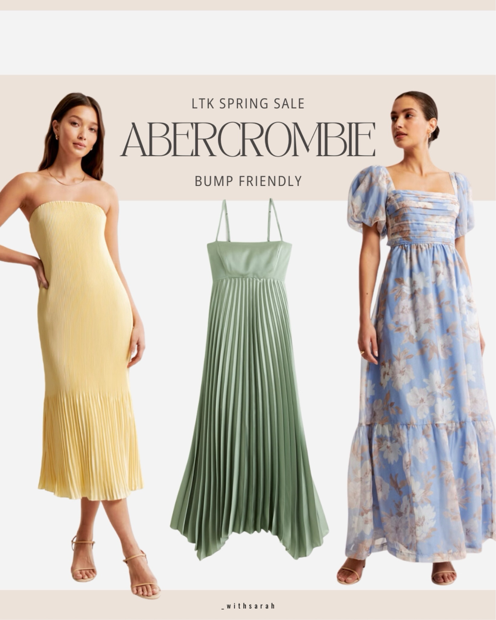 Bump friendly wedding guest dresses!! Can be worn for any occasion 🤍  the spring color are stunning 

#LTKSpringSale #LTKstyletip #LTKbump