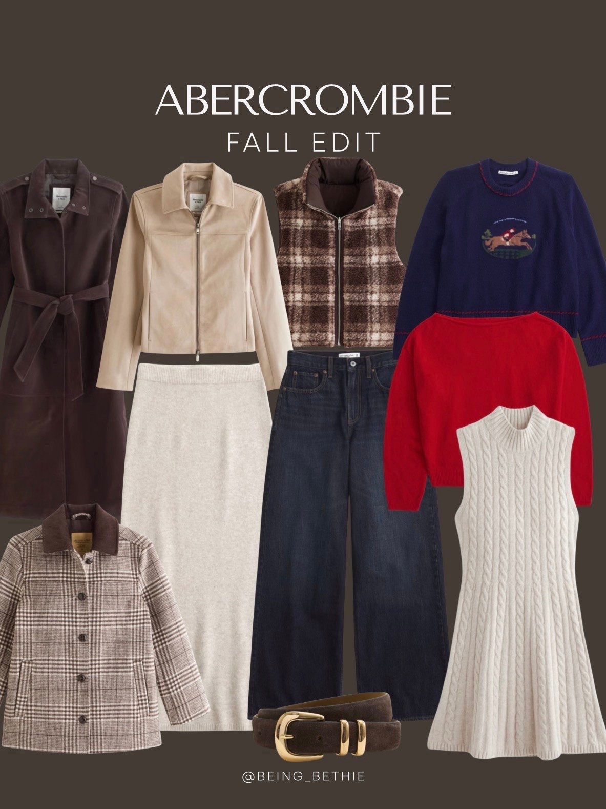 Abercrombie fall edit! 

Jacket, coat, pants, top, sweater, dress, fall style

#LTKSaleAlert #LTKSeasonal #LTKootd