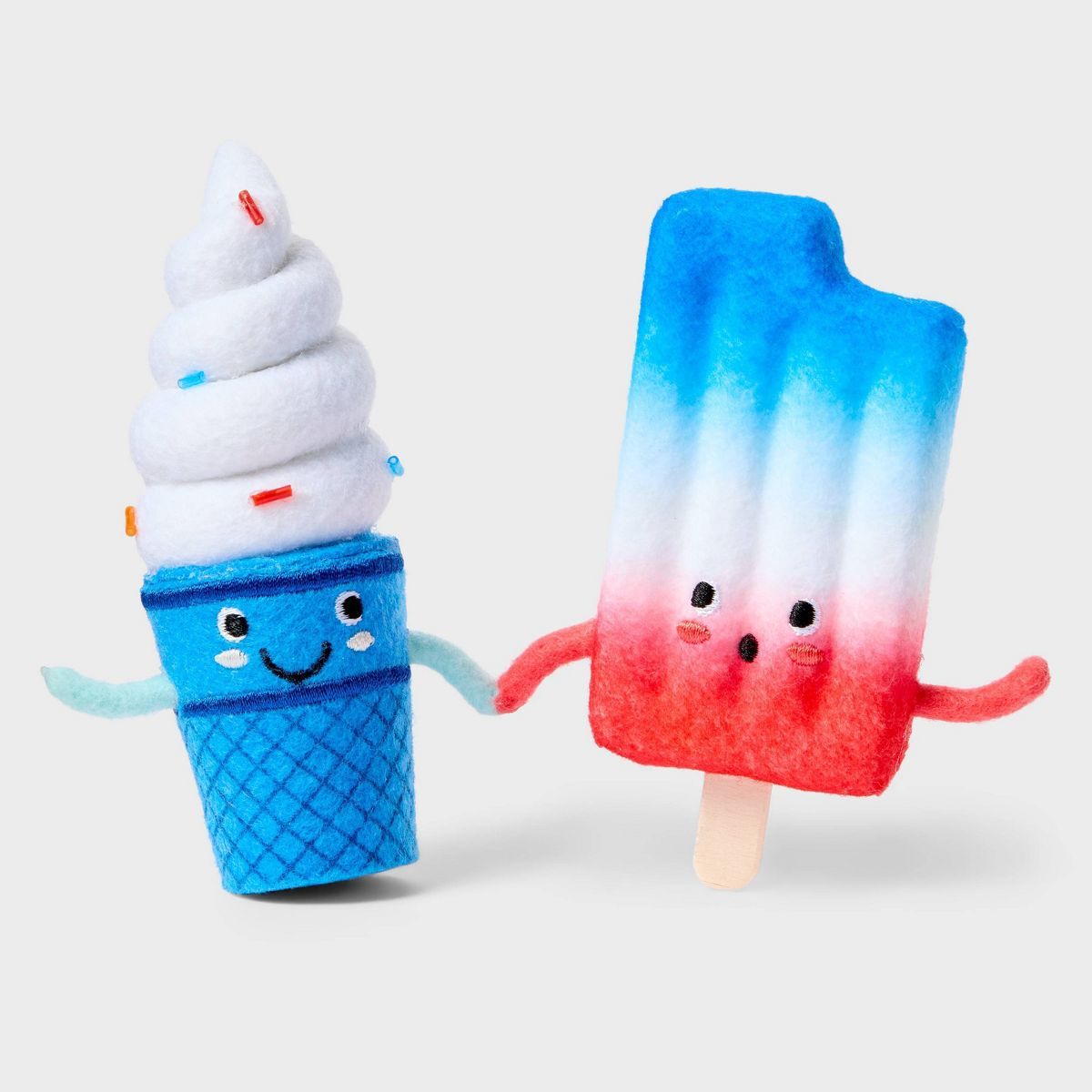 Felt Duo Figural Decor Ice Cream & Popsicle - Sun Squad™ | Target