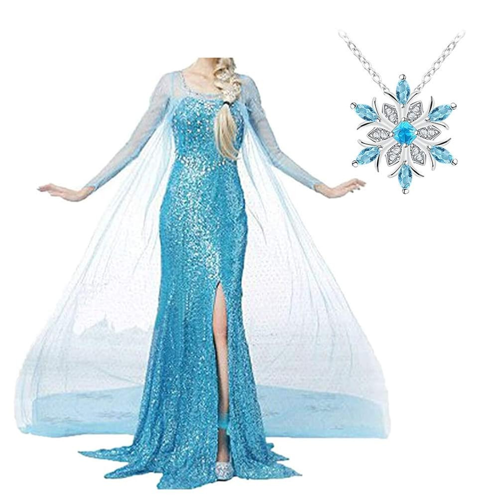 Princess Adult Women Coronation Dress Costume Cosplay … | Amazon (US)