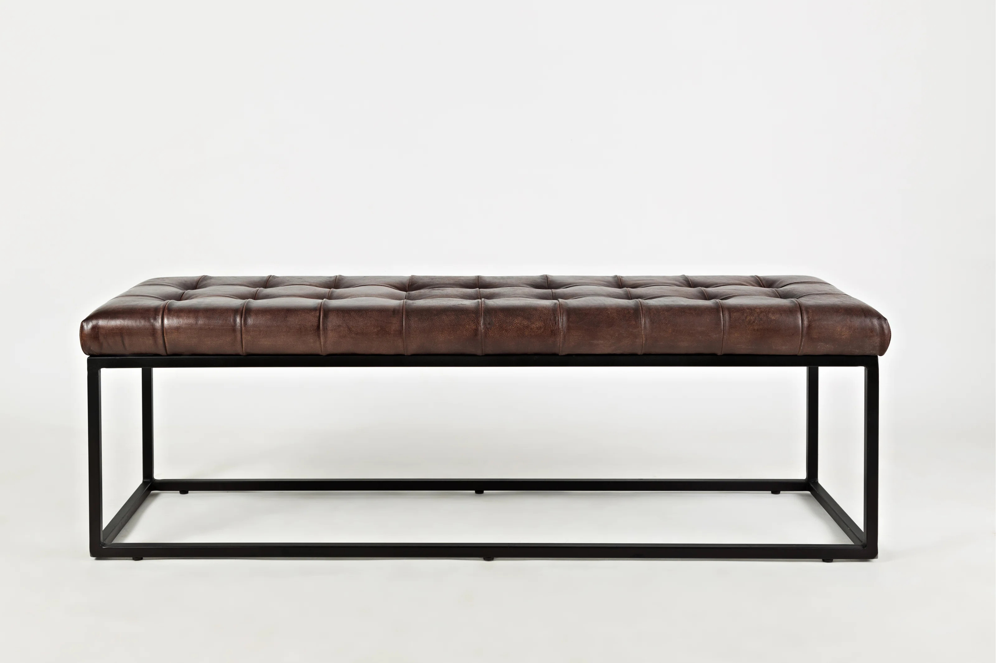 Gagliardi Genuine Leather Upholstered Bench | Wayfair Professional
