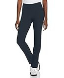 PGA TOUR Women's Pull-on Golf Pant with Tummy Control, Black Iris, X-Large | Amazon (US)