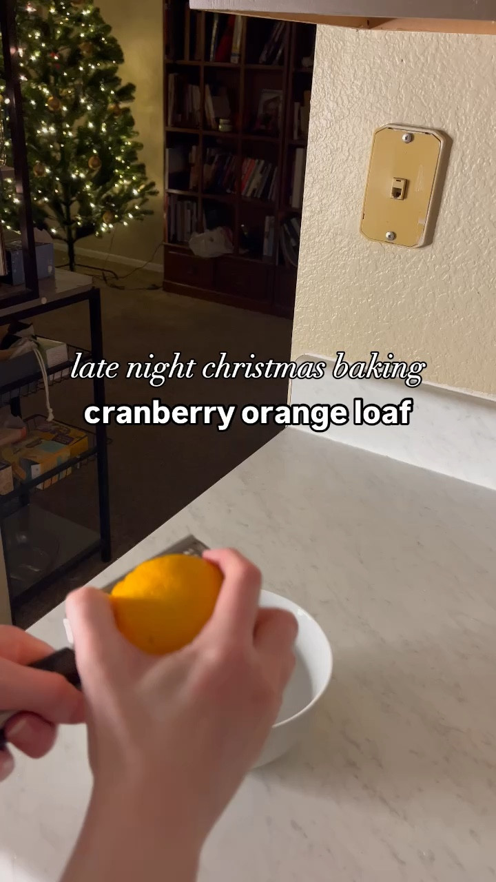 cranberry orange loaf for some late night christmas baking. 

this was for a paid partnership video with NutriMill, who #gifted me the Bosch mixer. Nutrimill is still having a holiday sale on their stand mixers and my #affiliate code GRACEKRAEM20 will save you an additional $20 at checkout. #ad



#LTKWatchNow #LTKSeasonal #LTKHoliday