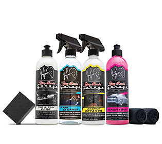Jay Leno's Garage Ultimate Car Wash & Wax Kit | QVC