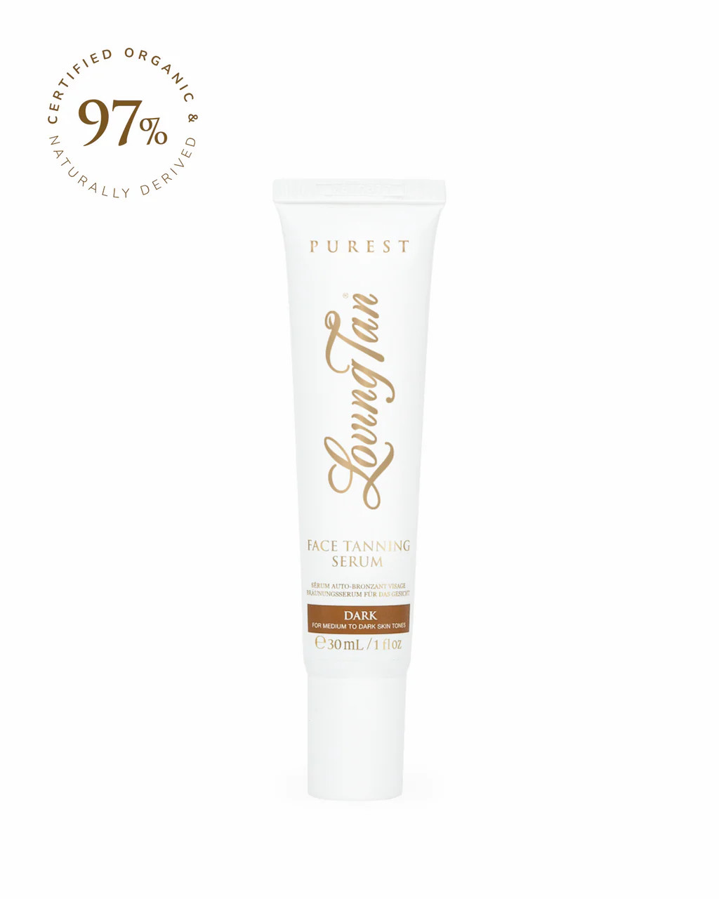 Purest Face Tanning Serum Dark | Loving Tan - US