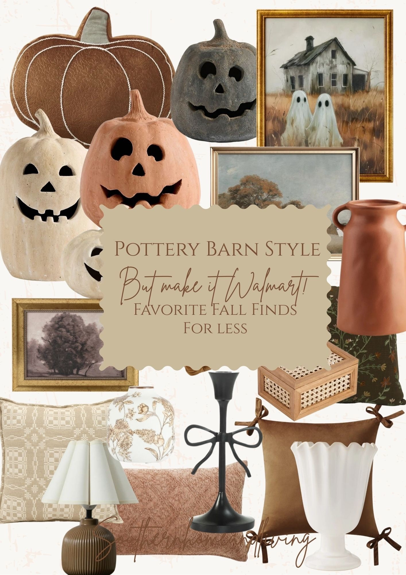 Pottery Barn Style for waaayyy less!!! So many amazing fall finds from Walmart that totally give PB vibes!! 

#LTKSeasonal #LTKHome #LTKU