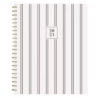 2023 Planner 8.5"x11" Weekly/Monthly Fabric Hard Cover Laine - Rachel Parcell | Target
