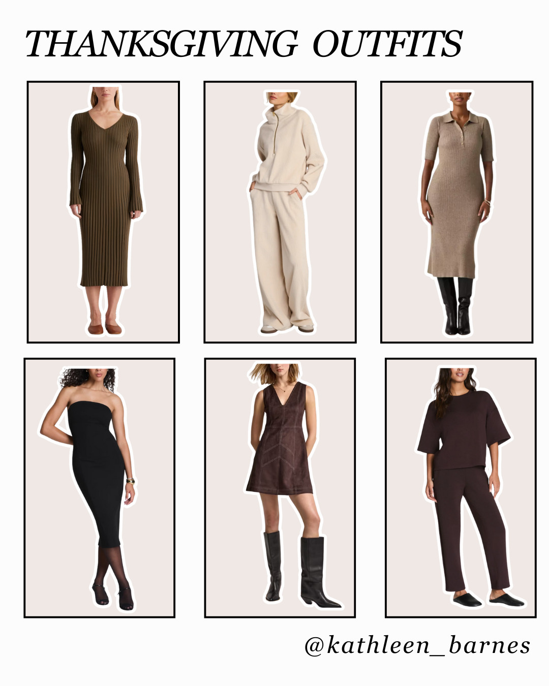 Comfy and put together, dressing up for a fancy Thanksgiving dinner, or somewhere in between... sharing a few Thanksgiving outfit ideas for this fall -  

 #LTKHoliday #LTKSeasonal