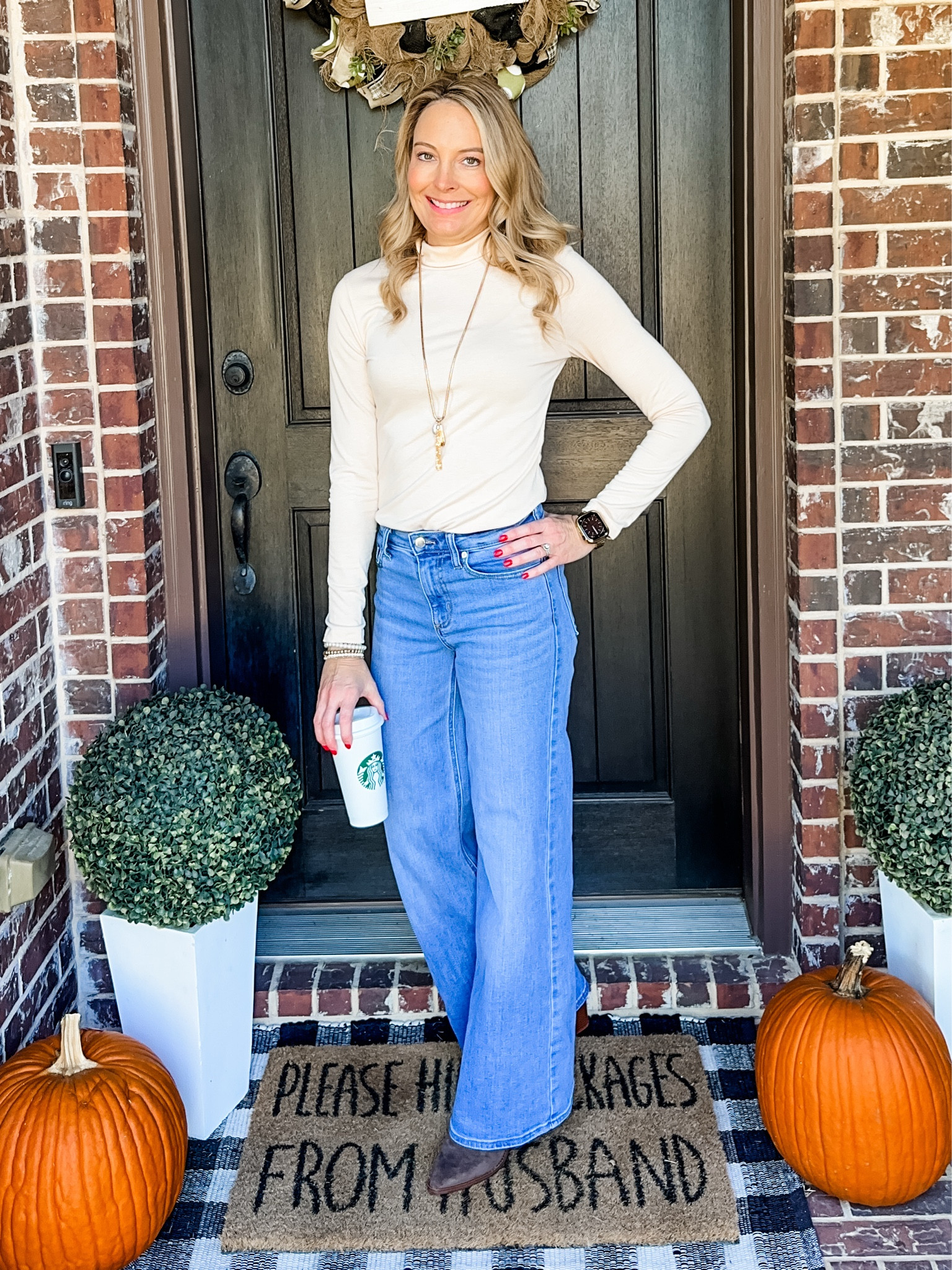 Cute and easy fall outfit. Everything runs tts. 

Long necklace | jewelry | gold | turtleneck | basics | jeans | wide leg | bootcut | flare | denim | boots | tall boots | date night | casual outfits | fall outfit | Amazon | Target | pendant necklace 

#LTKSaleAlert #LTKFindsUnder50 #LTKStyleTip

#LTKSaleAlert #LTKFindsUnder50 #LTKStyleTip
