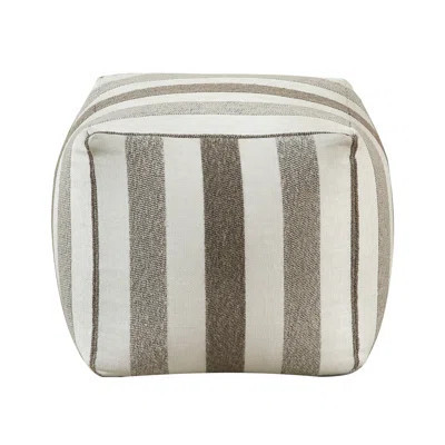 Square Bean Bag Seat - Non-Slip, Spot Clean, Multi-Color Pouf With Zipper Fabric, 16"X16"X16 | Wayfair North America