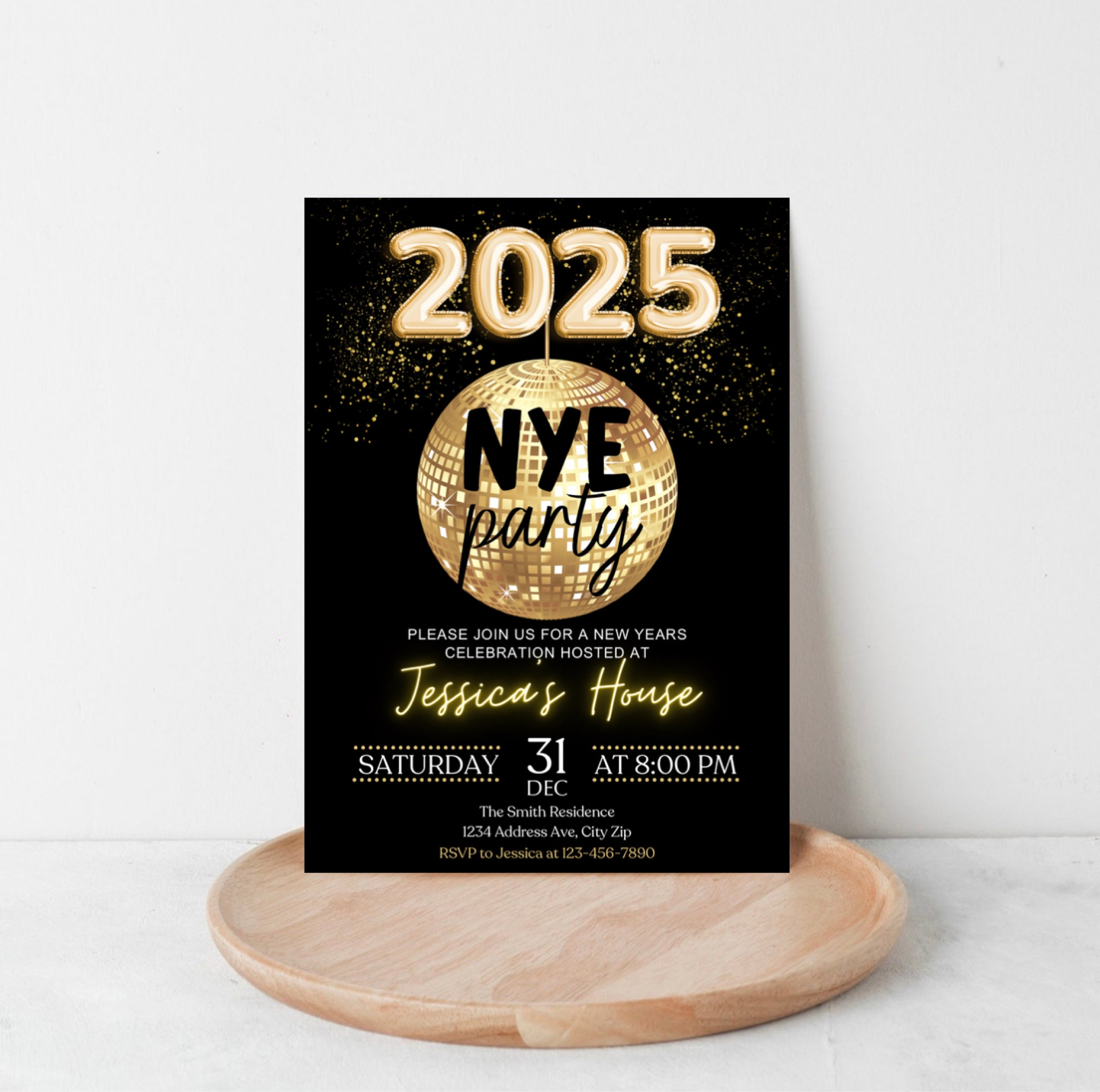 NYE party invitation

#LTKSeasonal #LTKParties #LTKSaleAlert