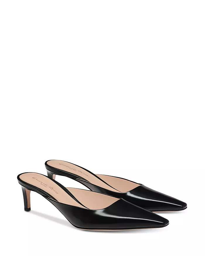 Women's Lindsay 55 Leather Mules | Bloomingdale's (US)