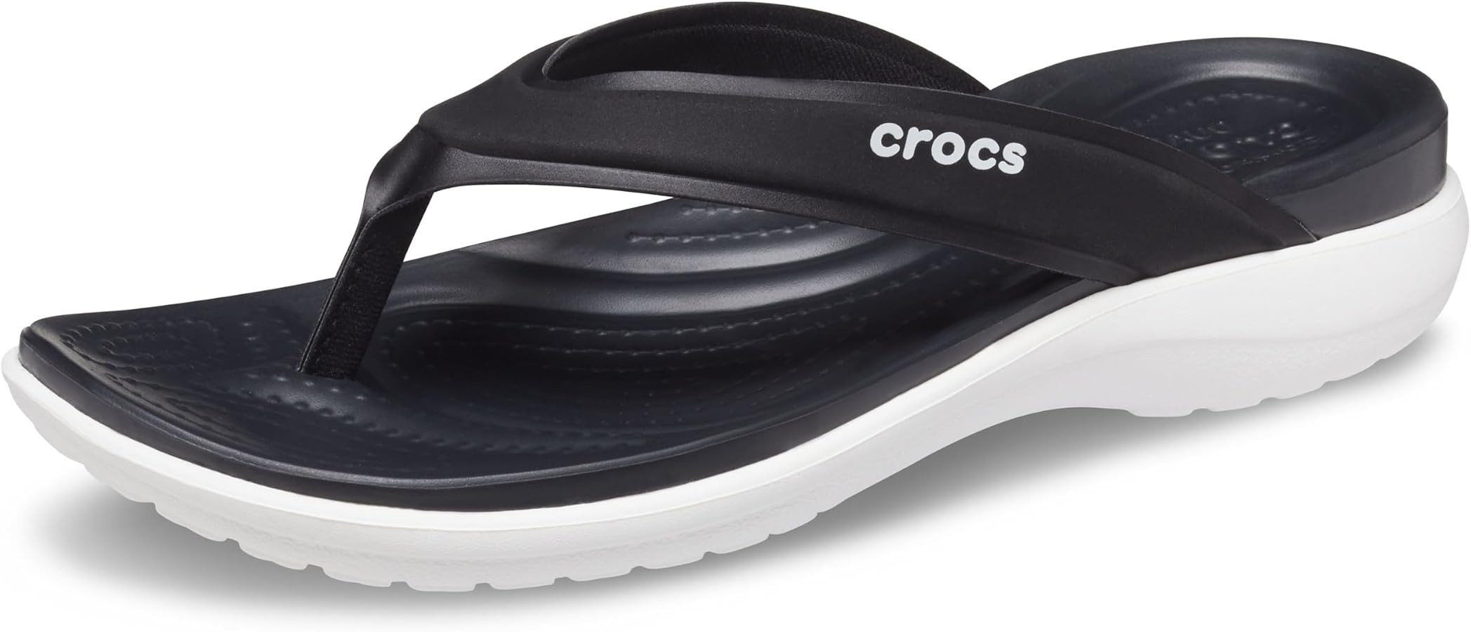 Crocs Women's Capri V Sporty Flip Flop | Amazon (US)