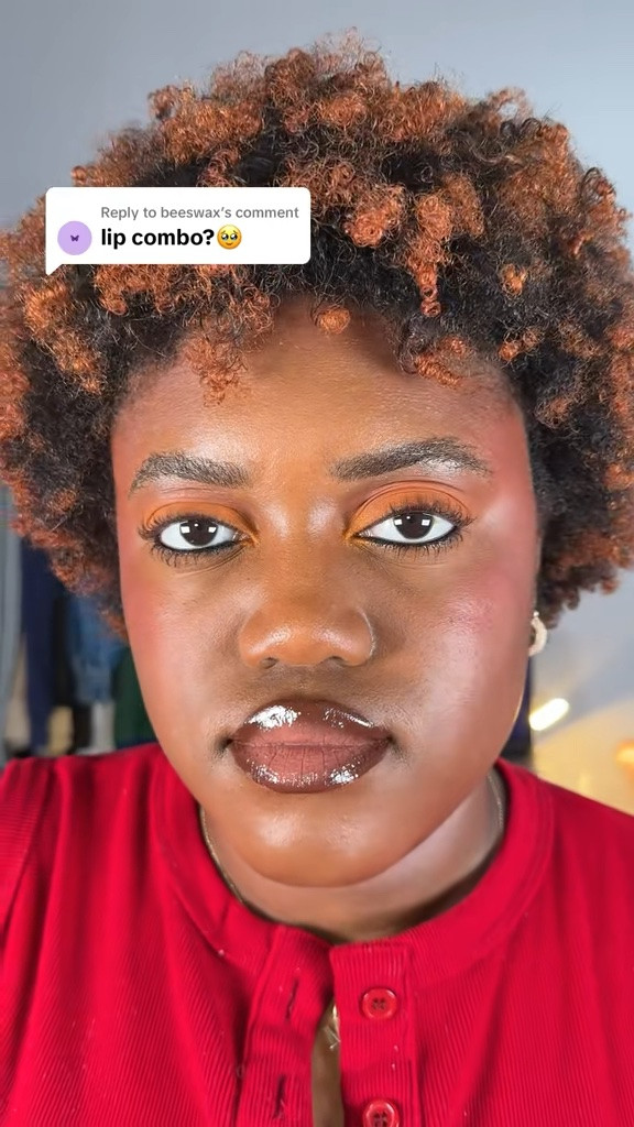 Lip combo for dark skin 💋
Rare beauty lip liner in rich chocolate 
Spiked toffee & lava cake NYX butter gloss

#LTKgrwm