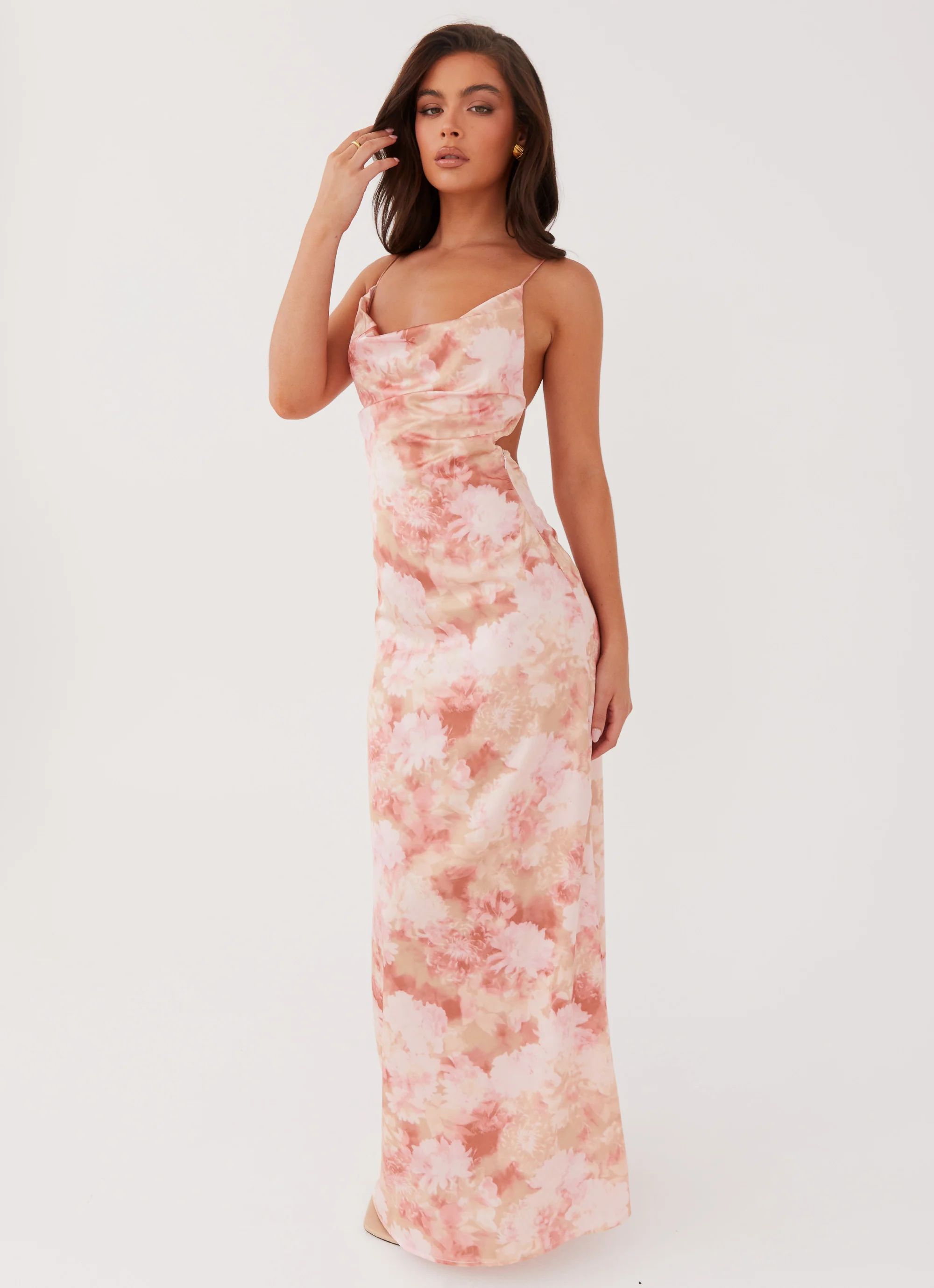 Peppermayo Exclusive -  Dancing In The Sky Maxi Dress - Flower Garden | Peppermayo (Global)