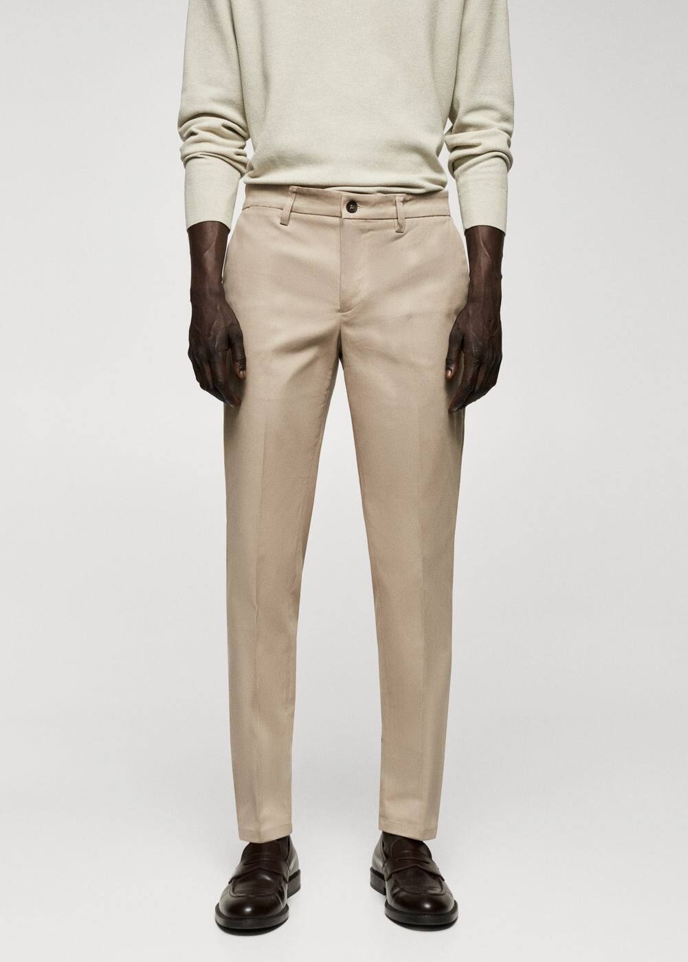 Slim fit chino trousers -  Men | Mango Man USA | MANGO (US)