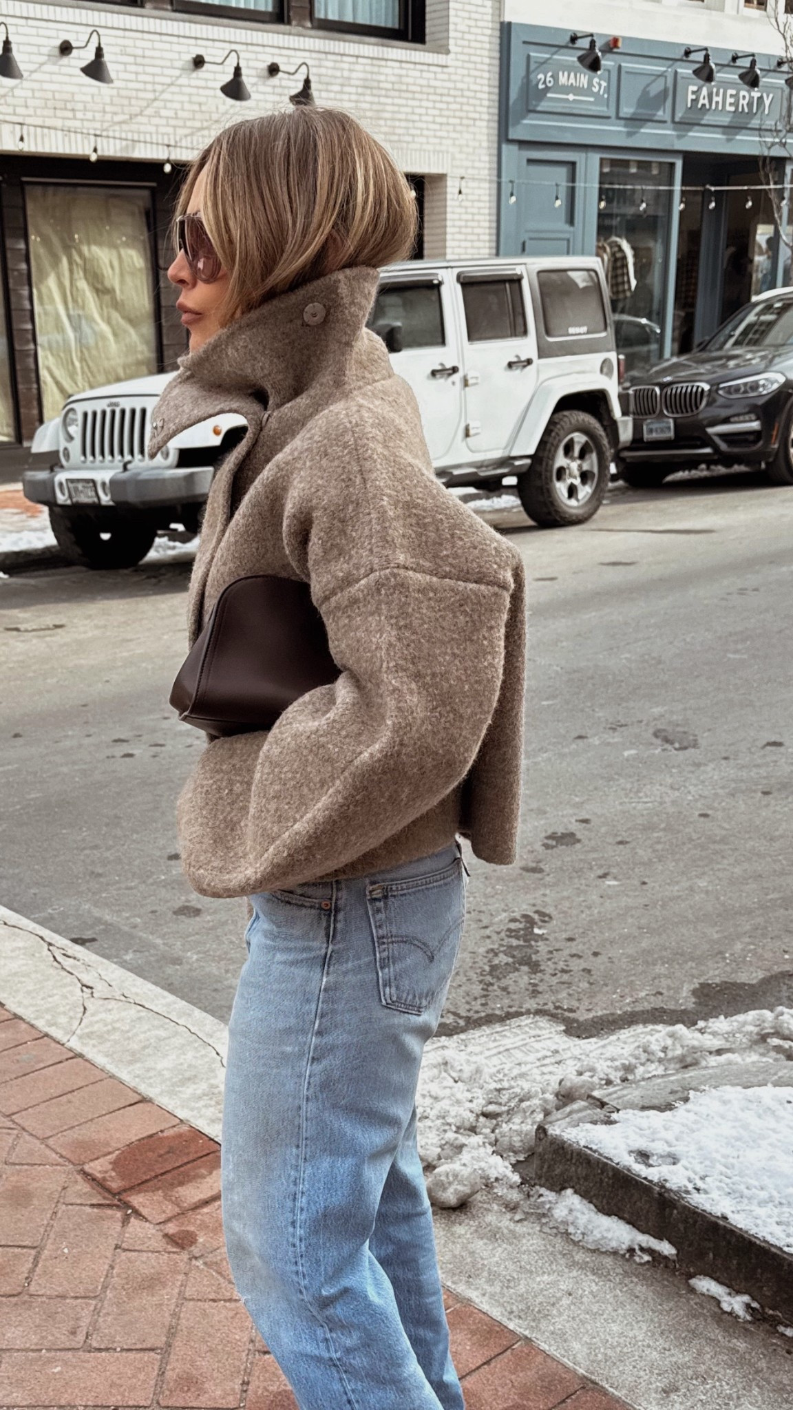 Sweater jacket Xs - sold out fast! Linked 2 other very similar styles! 
Boots tts 