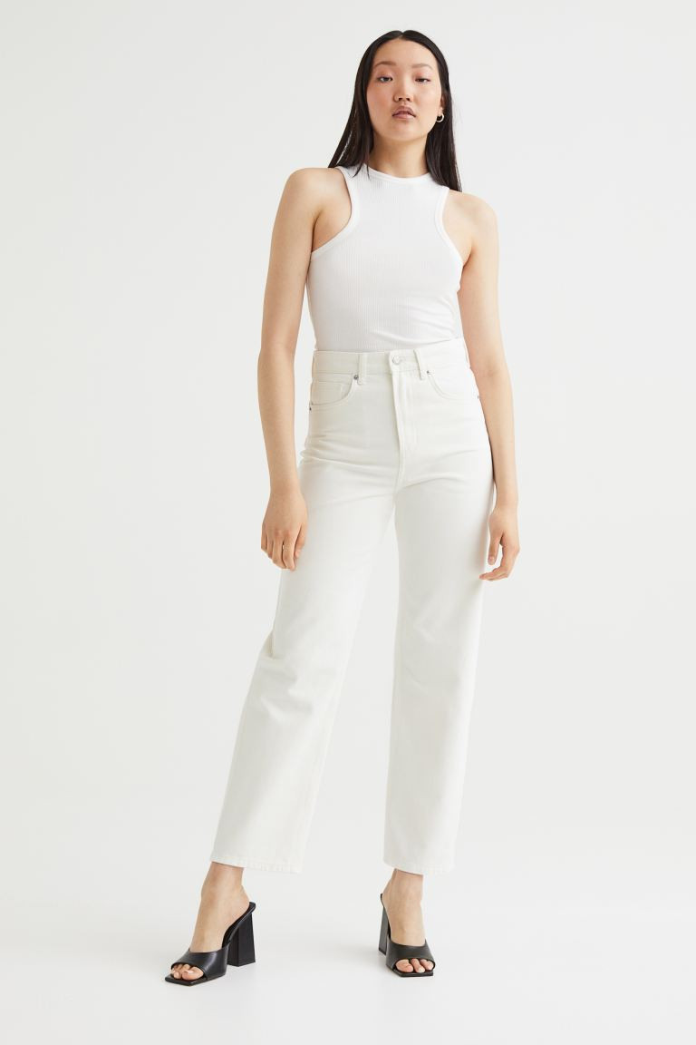 90s Straight High Jeans | H&M (US + CA)