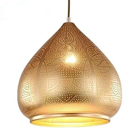 CoolBag Moroccan Pendant Light Turkish Chandelier;Vintage Chandelier;Industrial Porous Arabic Ceilin | Amazon (US)
